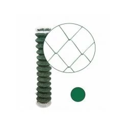 CLOTURE & JARDIN Grillage Simple Torsion Vert - Maille 50 X 50mm - Fil 2,4mm - 1 Mètre - Vert (RAL 6005)