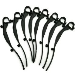 TERRE JARDIN Lot De 8 Crochets Fixation Grillage Chéneau