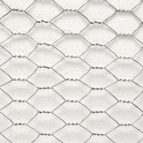 NIEDERBERG METALL Grillage Métallique Pour Cloture | Maillage Hexagonal : 13x13mm | Longueur 25m | Hauteur 100cm | Clôture Pour Animaux Et Plantes | Galvanisé 0.9mm 5 NIEDERBERG METALL Grillage Métallique Pour Cloture | Maillage Hexagonal : 13x13mm | Longueur 25m | Hauteur 100cm | Clôture Pour Animaux Et Plantes | Galvanisé 0.9mm – Image 5