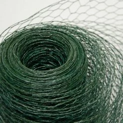 NIEDERBERG METALL Grillage à Mailles Hexagonales + Poteaux | Rouleau De 15m | Hauteur 1m | Maillage 13x13mm | Incl 12 Poteaux 140cm De Haut | Grillage Métallique Avec Revêtement En PVC Vert | Idéal Pour Animaux Et Plantes 8 NIEDERBERG METALL Grillage à Mailles Hexagonales + Poteaux | Rouleau De 15m | Hauteur 1m | Maillage 13x13mm | Incl 12 Poteaux 140cm De Haut | Grillage Métallique Avec Revêtement En PVC Vert | Idéal Pour Animaux Et Plantes -Grillage et accessoire Soldes 10974102 4