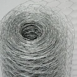 NIEDERBERG METALL Grillage Métallique Pour Cloture | Maillage Hexagonal : 25x25mm | Longueur 25m | Hauteur 50cm | Clôture Pour Animaux Et Plantes | Galvanisé 0.6mm -Grillage et accessoire Soldes 10977922 3