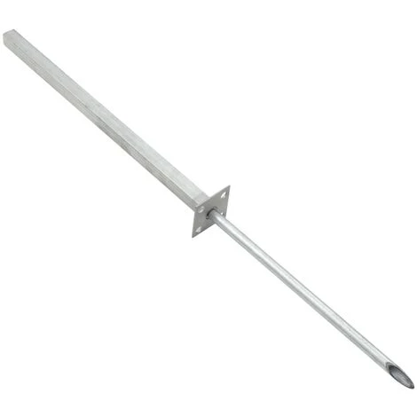 VidaXL Pied En Acier De Remplacement 2 Pcs 115 Cm Argenté - Argent 4 VidaXL Pied En Acier De Remplacement 2 Pcs 115 Cm Argenté - Argent – Image 4