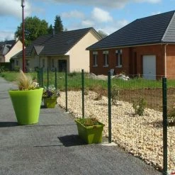 YOUSTEEL Poteau Universel De Clôture Acier Vert 6005 | Dimension: 1000 Mm Longueur -Grillage et accessoire Soldes 13106358 4