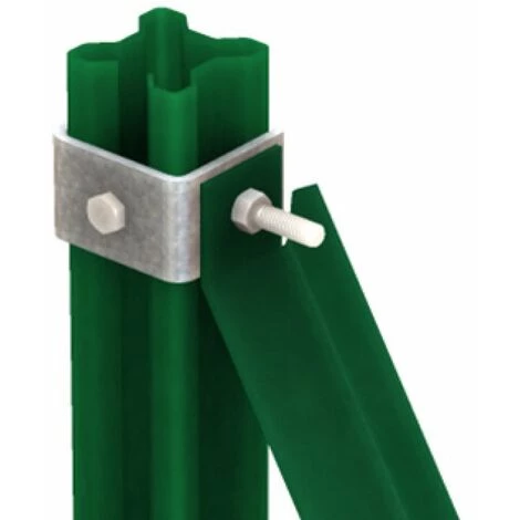 YOUSTEEL Kit De 2 étriers Multiusages Pour Poteau De Clôture 4 YOUSTEEL Kit De 2 étriers Multiusages Pour Poteau De Clôture – Image 4