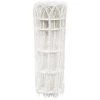 Bordure Parisienne Grillage Plastifié Blanc Filiac - Hauteur 0,4 M - Longueur 10 M