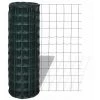 VIDAXL Clôture De Jardin 10 X 1 M Avec Maille De 76 X 63 Mm - Vert