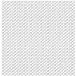 VIDAXL Panneau De Grillage étendu Acier Inox 50x50 Cm 30x17x2,5 Mm - Argent