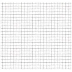 VIDAXL Panneau De Grillage Acier Inoxydable 100x100 Cm 21x21x2,5 Mm - Argent
