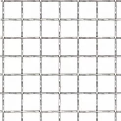 VidaXL Panneau De Grillage Serti Acier Inoxydable 50x50 Cm 11x11x2 Mm -Grillage et accessoire Soldes 15279419 3