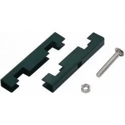 VidaXL Ensemble De 10 Connecteurs De Tapis En U De Jardin Vert - Vert -Grillage et accessoire Soldes 16773068 4