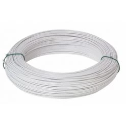 AUTRES Fil De Tension Galvanisé Plastifie Blanc 2mm 25m