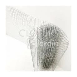 CLOTURE & JARDIN Grillage Soudé Galvanisé - Maille Carrée 13mm - Longueur 5m - 0,50 Mètre - Galvanisé -Grillage et accessoire Soldes 1733673 3