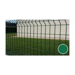 CLOTURE & JARDIN Grillage Rigide Vert - JARDIMALIN - Fil 4mm - 0,63 Mètre - Vert (RAL 6005)