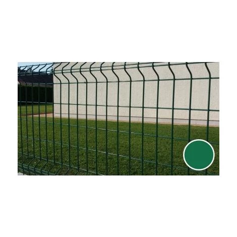 CLOTURE & JARDIN Grillage Rigide Vert - JARDIMALIN - Fil 4mm - 0,63 Mètre - Vert (RAL 6005) 1 CLOTURE & JARDIN Grillage Rigide Vert - JARDIMALIN - Fil 4mm - 0,63 Mètre - Vert (RAL 6005)