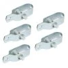 Lot De 5 Tendeurs En Acier Galvanisé N°2 Pour Fil De Grillage Ou Autre - Linxor - Gris