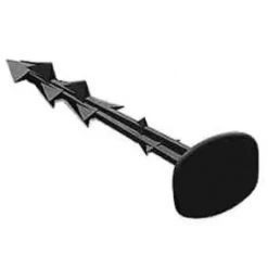 HEXOUTILS Lot De 50 Piquets D'ancrage 12,5 Cm Double Face