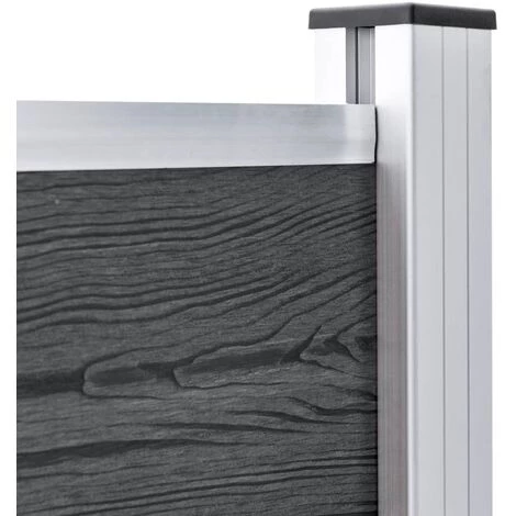 VidaXL Poteaux De Clôture 2 Pcs Aluminium 185 Cm - Argent 5 VidaXL Poteaux De Clôture 2 Pcs Aluminium 185 Cm - Argent – Image 5