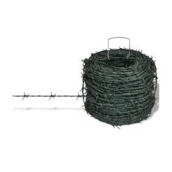 XL DESTOCK Rouleau De Fil Barbelé Clôture Vert 100m