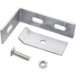 YOUTHUP Ensemble De 10 Connecteurs D'angle Mural Argenté 5 YOUTHUP Ensemble De 10 Connecteurs D'angle Mural Argenté -Grillage et accessoire Soldes 19526222 3