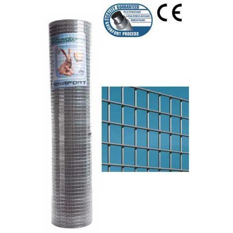 CME Maille électrosoudé - 1,5x25 M - (25,4x25,4 Mm) - Fil 1,75 Mm 1 CME Maille électrosoudé - 1,5x25 M - (25,4x25,4 Mm) - Fil 1,75 Mm