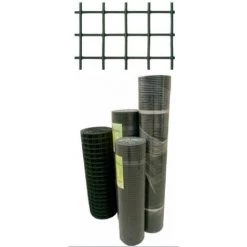 CME Maille électrosoudé Plastifiée - 1,2x25 M - (13x13 Mm)