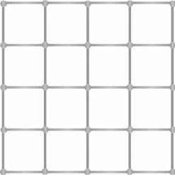 TENAX Grillage Galvanisé Carré 1 X 5 M -Grillage et accessoire Soldes 217537 4
