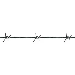 Topdeal Fil Barbelé Vert Rouleau De 100 M 5 Topdeal Fil Barbelé Vert Rouleau De 100 M -Grillage et accessoire Soldes 22963672 3