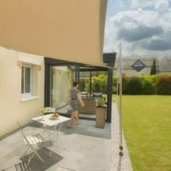 Kit Poteaux Multisports Télescopique + 2 Bases D'ancrage GARD&ROCK -Grillage et accessoire Soldes 23997225 5