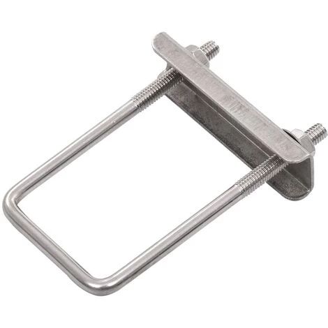 Hommoo Ensemble De 25 Connecteurs En U Pour Poteau De Cloture 60x40 Mm HDV06037 2 Hommoo Ensemble De 25 Connecteurs En U Pour Poteau De Cloture 60x40 Mm HDV06037 – Image 2