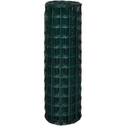 TRUE DEAL Clôture Euro Acier 10 X 1,2 M Vert -Grillage et accessoire Soldes 26118084 3