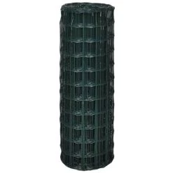 TRUE DEAL Clôture Euro Acier 10 X 1,2 M Vert -Grillage et accessoire Soldes 26118093 3