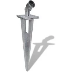 TRUE DEAL Piquets De Poteau D'appui 2 Pcs Acier -Grillage et accessoire Soldes 26118099 4