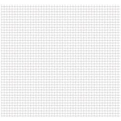 TRUE DEAL Clôture De Jardin Sertie Acier Inoxydable 50x50 Cm 11x11x2 Mm