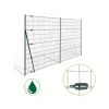 CLOTURE & JARDIN Grillage Soudé Vert - JARDIMALIN - Maille 100 X 75mm - 1 Mètre - Vert (RAL 6005)