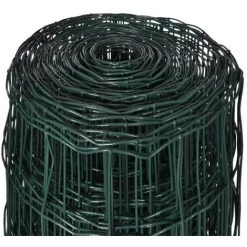 ASUPERMALL Grillage 10 X 0,8 M Avec Mailles 100 X 100 Mm -Grillage et accessoire Soldes 26478136 4