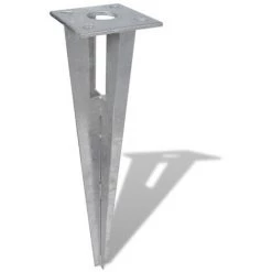 ASUPERMALL Support Pour Jambe De Force A Enfoncer (2 Kits) -Grillage et accessoire Soldes 26478166 4