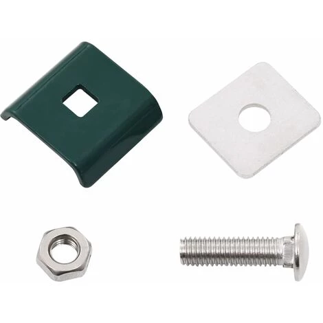 ASUPERMALL Ensemble De 25 Connecteurs De Tapis De Grille Vert 2 ASUPERMALL Ensemble De 25 Connecteurs De Tapis De Grille Vert – Image 2