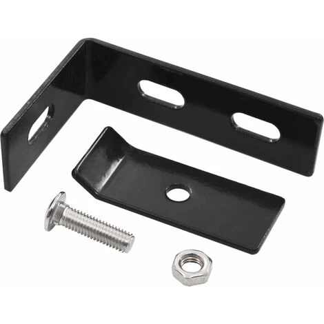 ASUPERMALL Ensemble De 10 Connecteurs D'angle Mural Anthracite 3 ASUPERMALL Ensemble De 10 Connecteurs D'angle Mural Anthracite – Image 3