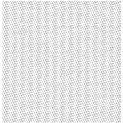 TRUE DEAL Panneau De Grillage De Jardin Acier Inox 50x50 Cm 30x17x2,5 Mm