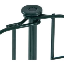 ESTEXO Clôture De Jardin Clôture étang 11 Pcs. X5 Feuilles De Fond Vert Métallique Arc Findérieur Pointu -Grillage et accessoire Soldes 29541854 3