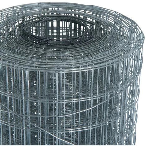 ESTEXO Fil De Fer Pour Grillage Clôture Grillage Soudé Grillage En Fil De Fer à 4 Coins 10 Mètre / 25 X 25 Mm 2 ESTEXO Fil De Fer Pour Grillage Clôture Grillage Soudé Grillage En Fil De Fer à 4 Coins 10 Mètre / 25 X 25 Mm – Image 2