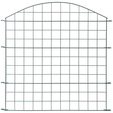ESTEXO Set De Clôture Clôture De Jardin Clôture Grillagée En Métal 10 éléments 2 ESTEXO Set De Clôture Clôture De Jardin Clôture Grillagée En Métal 10 éléments – Image 2