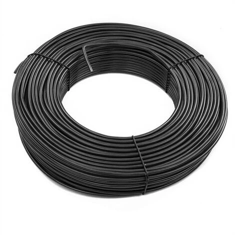ESTEXO Fil De Tension Clôture De Jardin 3,8 Mm Galvanisée, Anthracite Ou Vert Anthracite RAL 7016 / 3,8 Mm X 80 M 1 ESTEXO Fil De Tension Clôture De Jardin 3,8 Mm Galvanisée, Anthracite Ou Vert Anthracite RAL 7016 / 3,8 Mm X 80 M