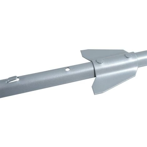 ESTEXO Poteau De Clôture Ancrage De Sol 107 Cm Jeu De 20 Poteaux De Clôture Poteau Gris 2 ESTEXO Poteau De Clôture Ancrage De Sol 107 Cm Jeu De 20 Poteaux De Clôture Poteau Gris – Image 2