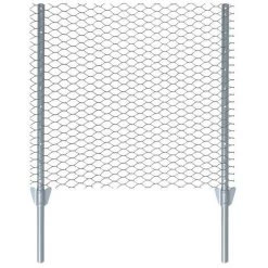 ESTEXO Set De Clôtures à Mailles Hexagonales 0,50 X 25m Set De Fil De Clôture 13 Mm
