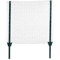 ESTEXO Set De Clôtures à Mailles Hexagonales 0,75 X 25m Set De Fil De Clôture 25 Mm