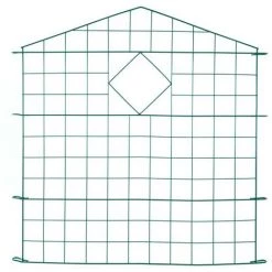 ESTEXO Ensemble De Clôtures D'étang 10 éléments Barrière De Jardin Vert -Grillage et accessoire Soldes 29542581 3