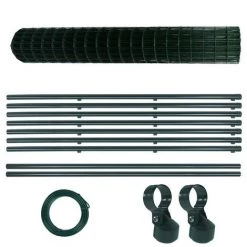 ESTEXO Ensemble Complet De Clôture En Treillis Soudé Ensemble De Clôture De 1,50 X 10 M 9 ESTEXO Ensemble Complet De Clôture En Treillis Soudé Ensemble De Clôture De 1,50 X 10 M -Grillage et accessoire Soldes 29542602 5