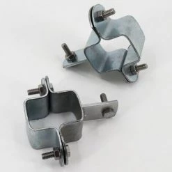 AQUAGART 1 Collier De Serrage Pour Poteau à Profil En Z Clôture De Protection Contre La Faune Sauvage, Clôture Forestière, Grillage Noué, Clôture De Pâturage