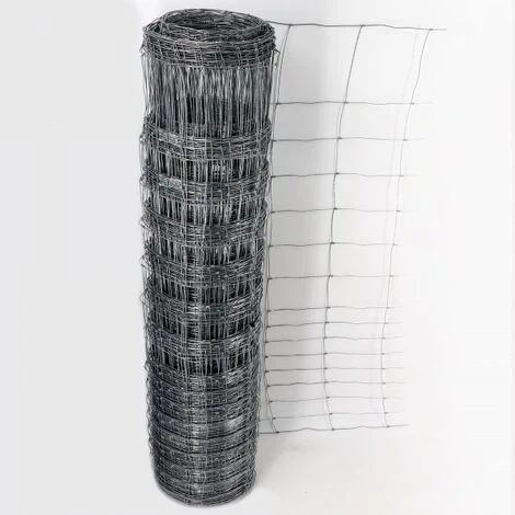 AQUAGART 50 M Clôture De Protection Contre La Faune Sauvage, Clôture Forestière, Grillage Noué, Clôture De Pâturage, Clôture En Fil De Fer 100/8/15 Conception Robuste 4 AQUAGART 50 M Clôture De Protection Contre La Faune Sauvage, Clôture Forestière, Grillage Noué, Clôture De Pâturage, Clôture En Fil De Fer 100/8/15 Conception Robuste – Image 4